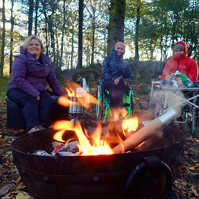 Fire with wheelchair users