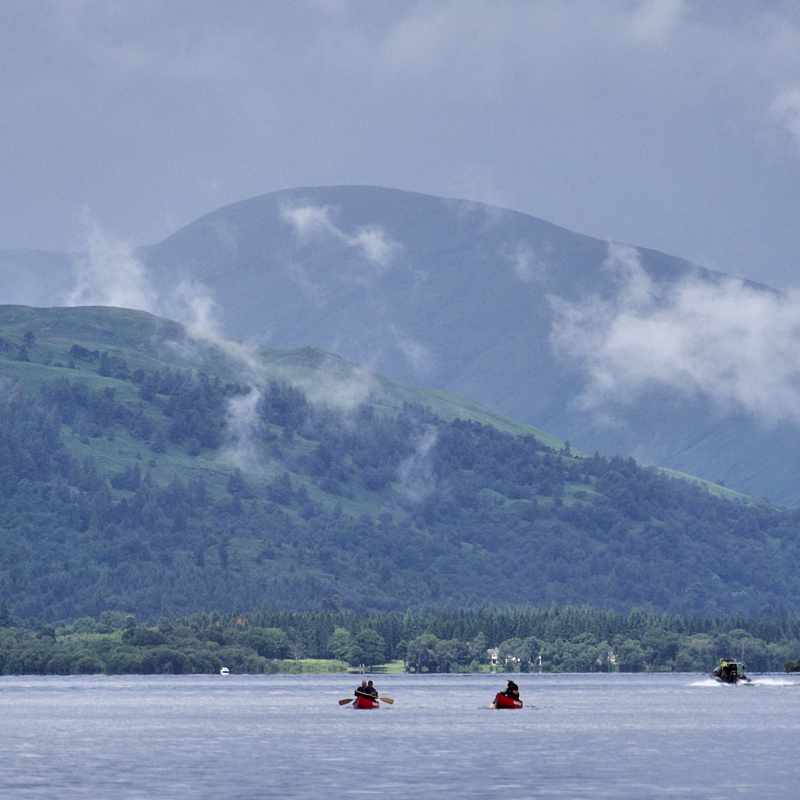 Ness ferry moored up