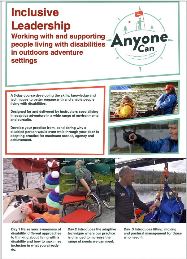 Preview of the inclusive leaderhip course information