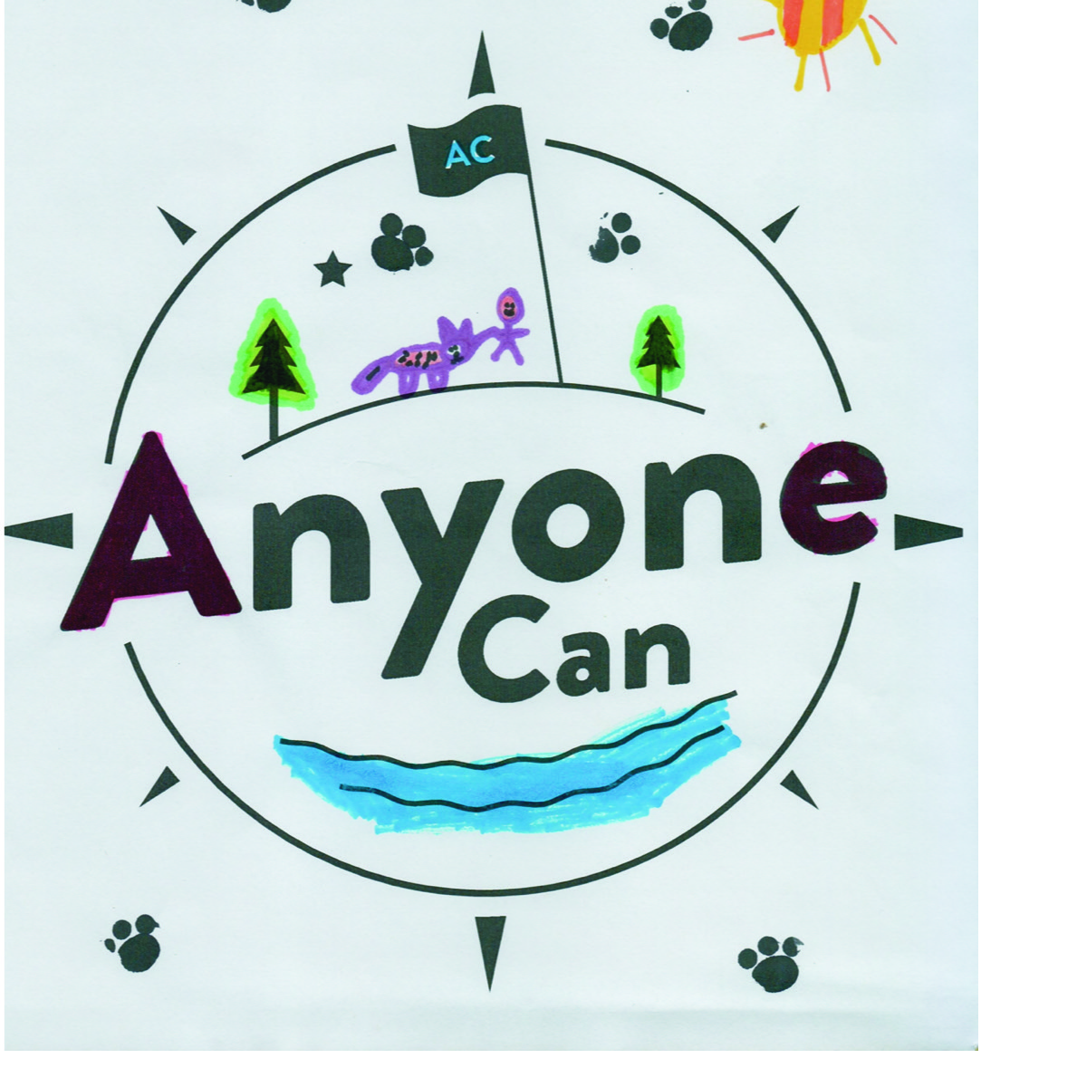 Anyone Can Logo Hand drawn 6