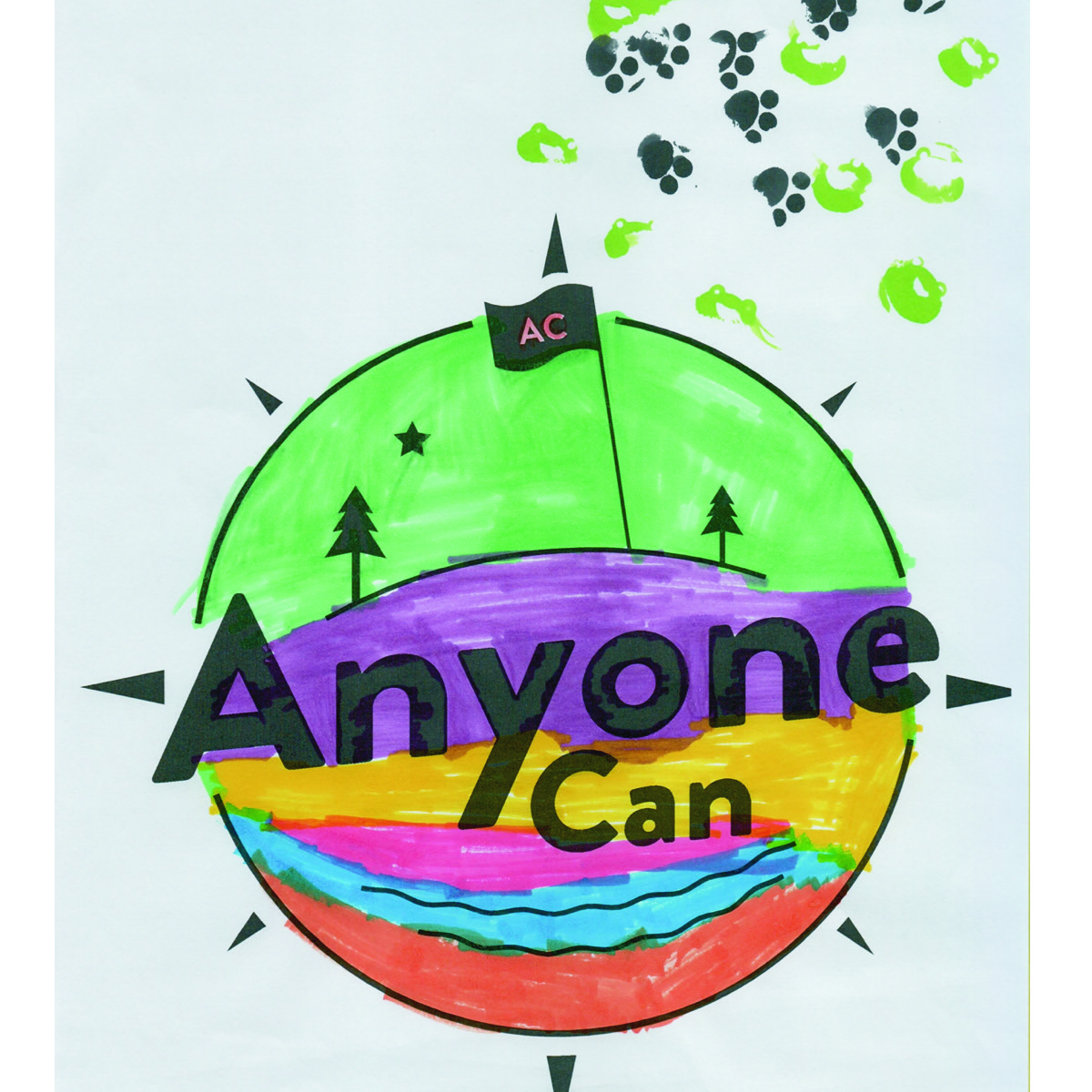 Anyone Can Logo Hand drawn 2