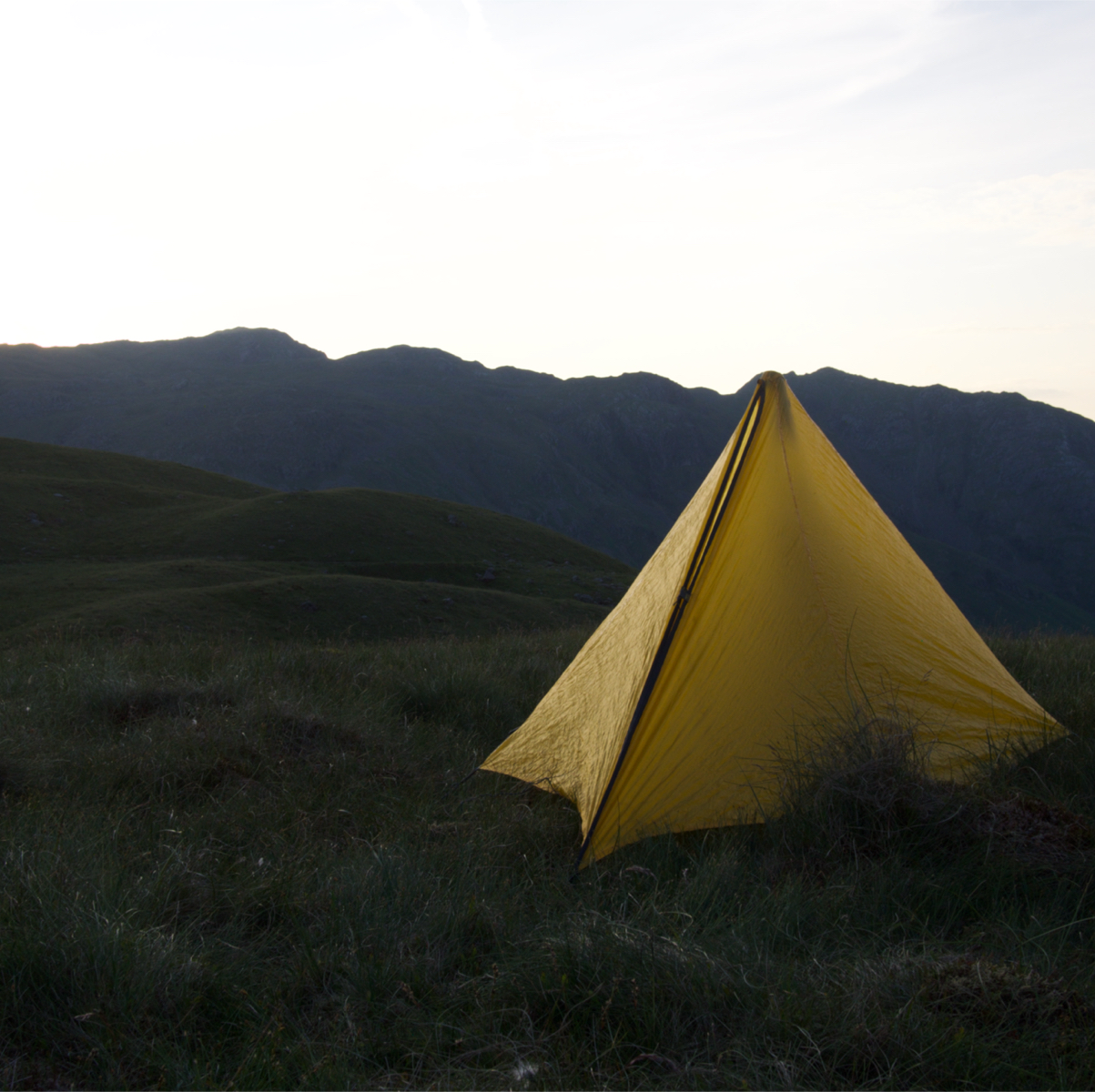 Yellow Camping tent 