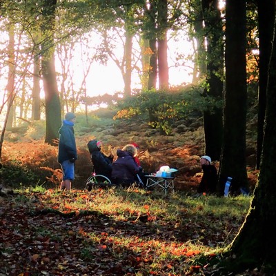 Bushcraft by people using wheelchairs